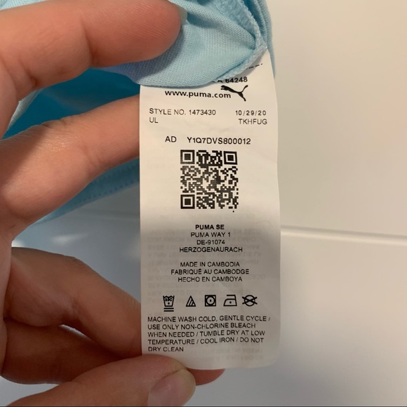 Puma | Branded Front Tie Tee Shirt - Picture 14 of 15